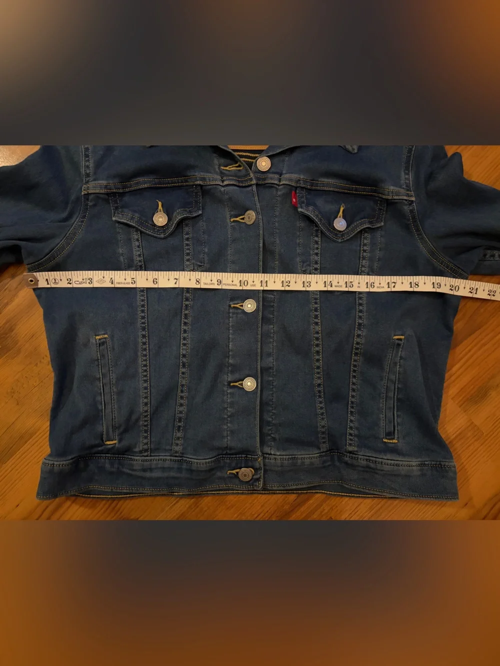 Levi’s Dark Wash stretch denim jacket L